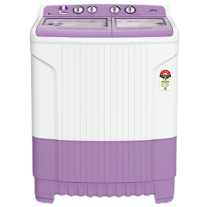 Godrej Edge 8 Kg 5 star Semi-Automatic Top Loading Washing Machine Appliance (WS EDGE 80 5.0 TB3 M LVDR)